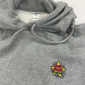 Keith Haring Gray Hoodie with Pop Shop Tokyo Logo